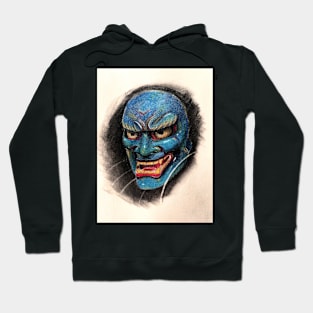 Noh mask Hoodie